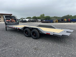 26' Horizon HET Gooseneck Equipment Tilt Trailer Drive Over Fenders - (2) 10K Axles 15457 - Stryker Dealership Group