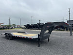 26' Horizon HET Gooseneck Equipment Tilt Trailer Drive Over Fenders - (2) 10K Axles 15457 - Stryker Dealership Group