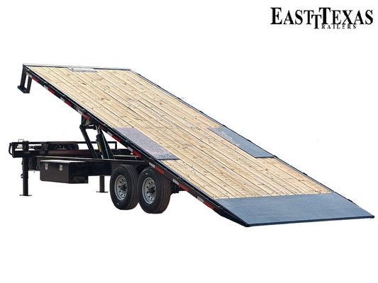 26' Bumper Pull Tilt Deckover Trailer - 8k Axles - Equipment Tilt - Stryker Dealership Group