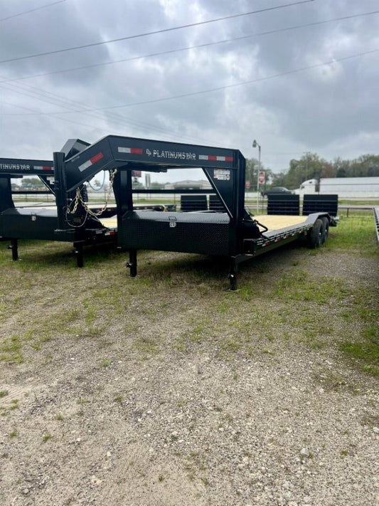 26' DP Platinum Star Gooseneck 7k Axles - Equipment Trailers - Stryker Dealership Group
