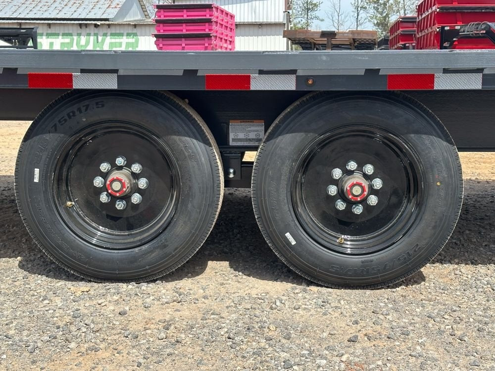 26' FA Bumper Pull Deckover Tilt - 8k Axles - 16 Ply Tires with Spare - Deckover Tilt - Stryker Dealership Group
