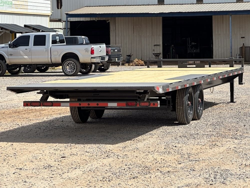 26' FA Bumper Pull Deckover Tilt - 8k Axles - 16 Ply Tires with Spare - Deckover Tilt - Stryker Dealership Group