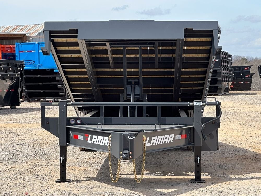 26' FA Bumper Pull Deckover Tilt - 8k Axles - 16 Ply Tires with Spare - Deckover Tilt - Stryker Dealership Group