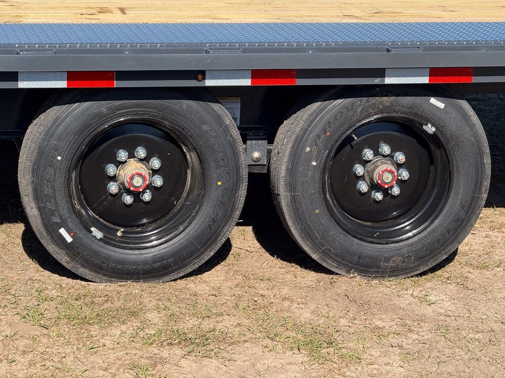 26' FA Bumper Pull Deckover Tilt - 8k Axles - 16 Ply Tires with Spare - Deckover Tilt/Deckover Trailers - Stryker Dealership Group