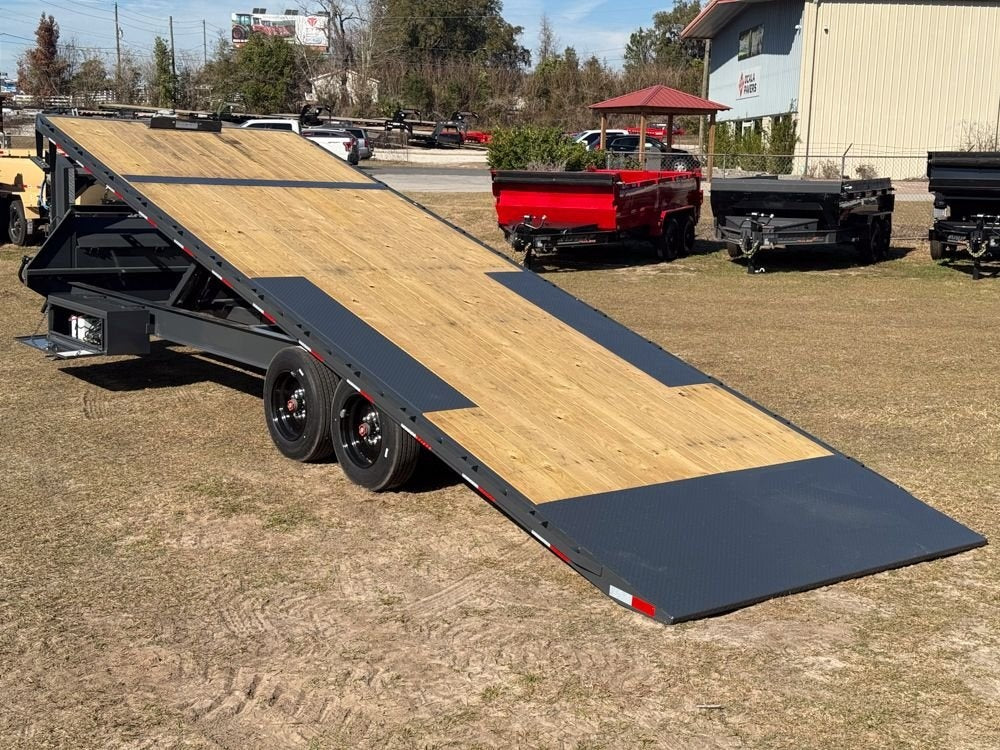 26' FA Gooseneck Deckover Tilt - 8k Axles - 16 Ply Tires with Spare - Deckover Tilt - Stryker Dealership Group