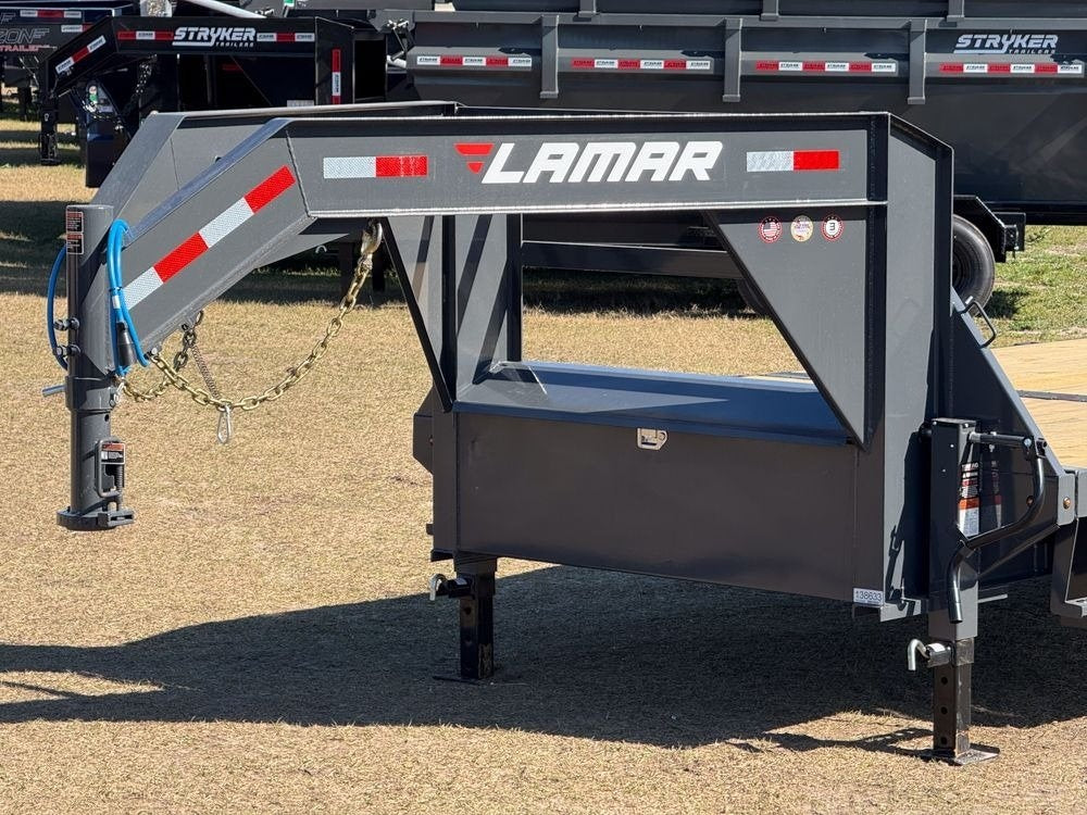 26' FA Gooseneck Deckover Tilt - 8k Axles - 16 Ply Tires with Spare - Deckover Tilt - Stryker Dealership Group