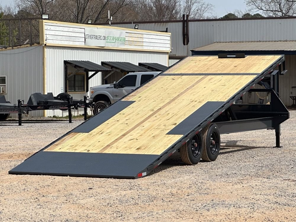 26' FA Gooseneck Deckover Tilt - 8k Axles - 16 Ply Tires with Spare - Deckover Tilt - Stryker Dealership Group