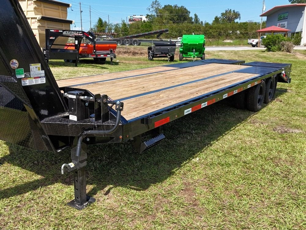 26' FHZ Gooseneck Deckover w/ Mega Ramps (2) 10K Axles - 10K MR DW/Deckover Trailers - Stryker Dealership Group