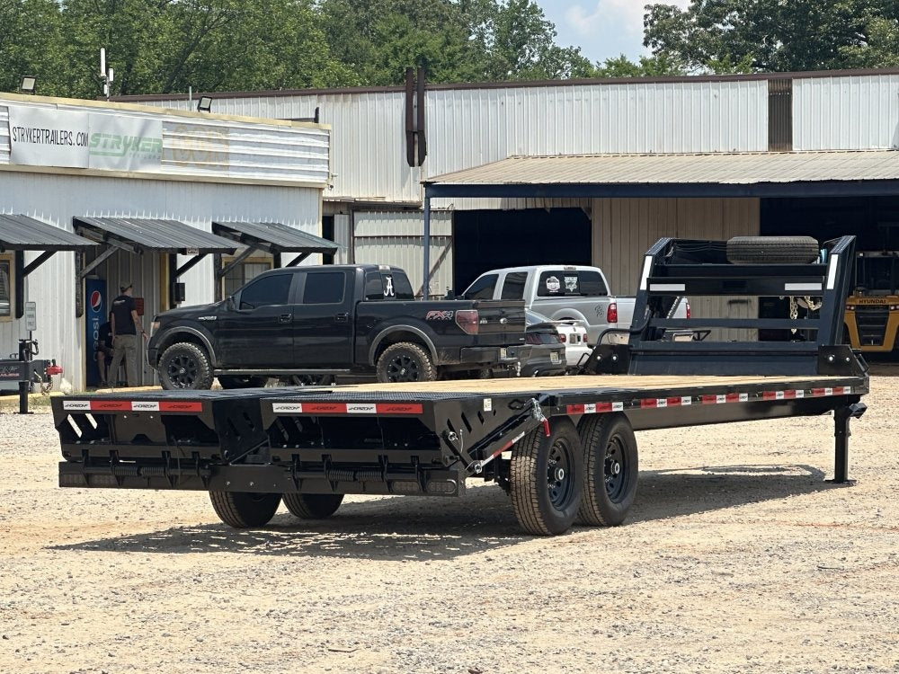 26' FTZ GN Deckover (2) 7K Axles - Monster Ramps - Super Single Deckover/Deckover Trailers - Stryker Dealership Group