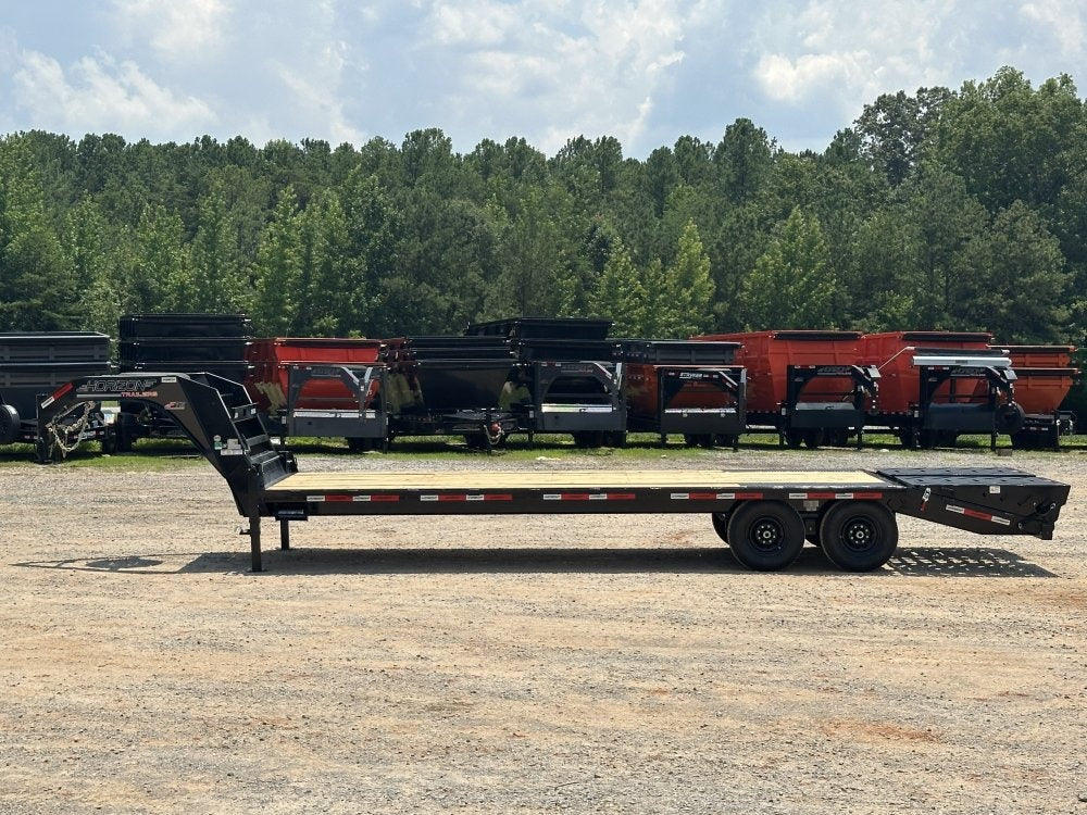 26' FTZ GN Deckover (2) 7K Axles - Monster Ramps - Super Single Deckover/Deckover Trailers - Stryker Dealership Group