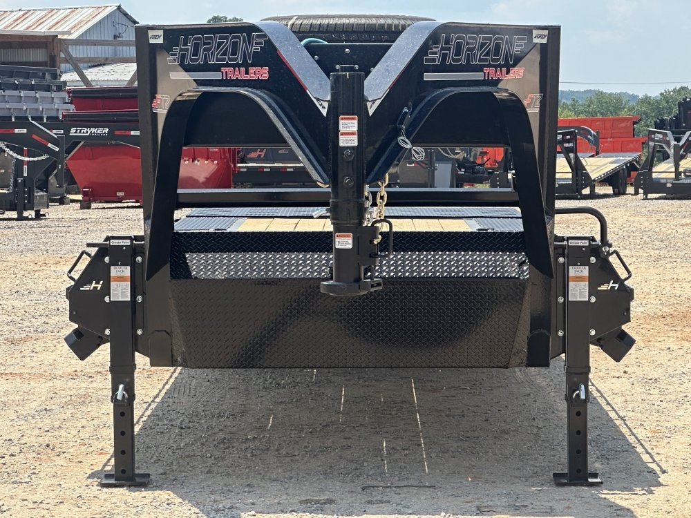 26' FTZ GN Deckover (2) 7K Axles - Monster Ramps - Super Single Deckover/Deckover Trailers - Stryker Dealership Group
