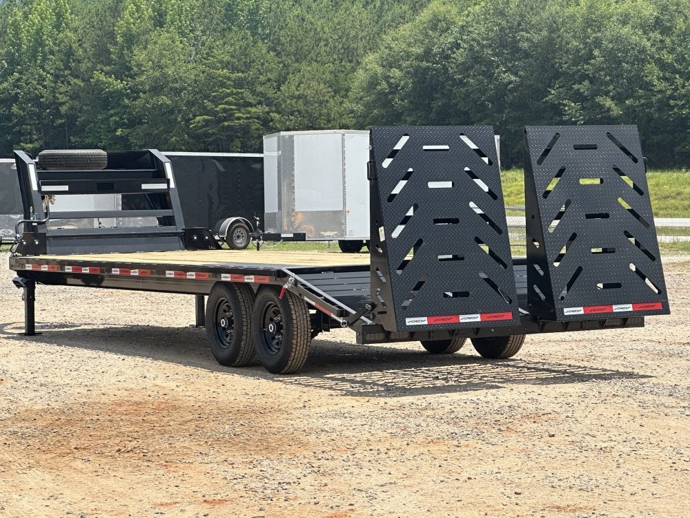 26' FTZ GN Deckover (2) 7K Axles - Monster Ramps - Super Single Deckover/Deckover Trailers - Stryker Dealership Group