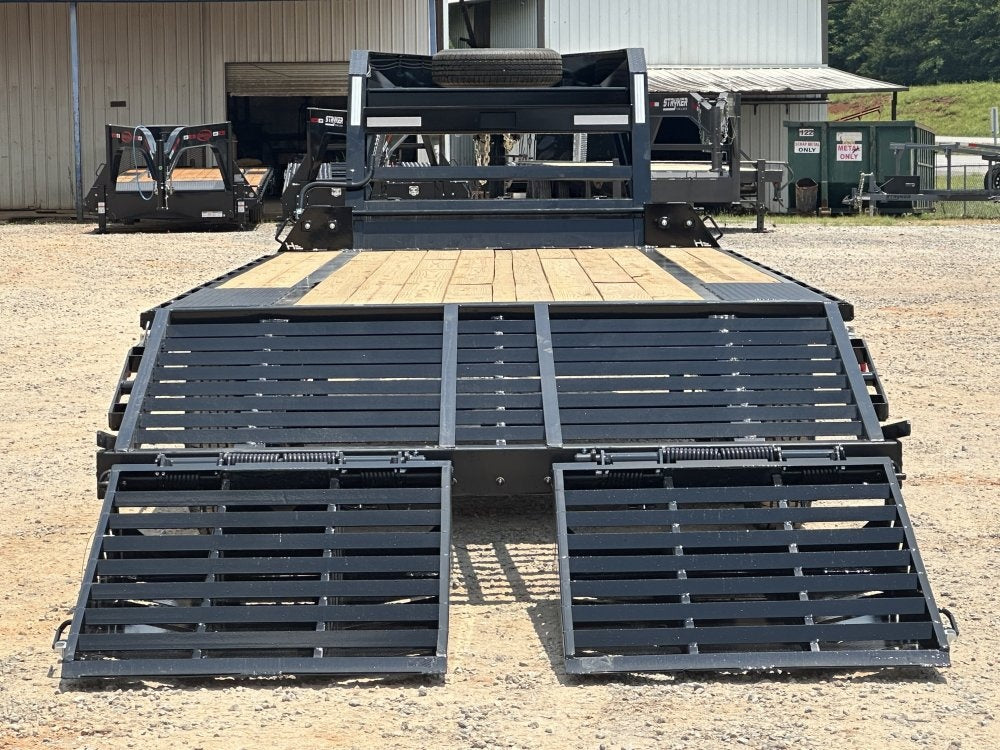 26' FTZ GN Deckover (2) 7K Axles - Monster Ramps - Super Single Deckover/Deckover Trailers - Stryker Dealership Group