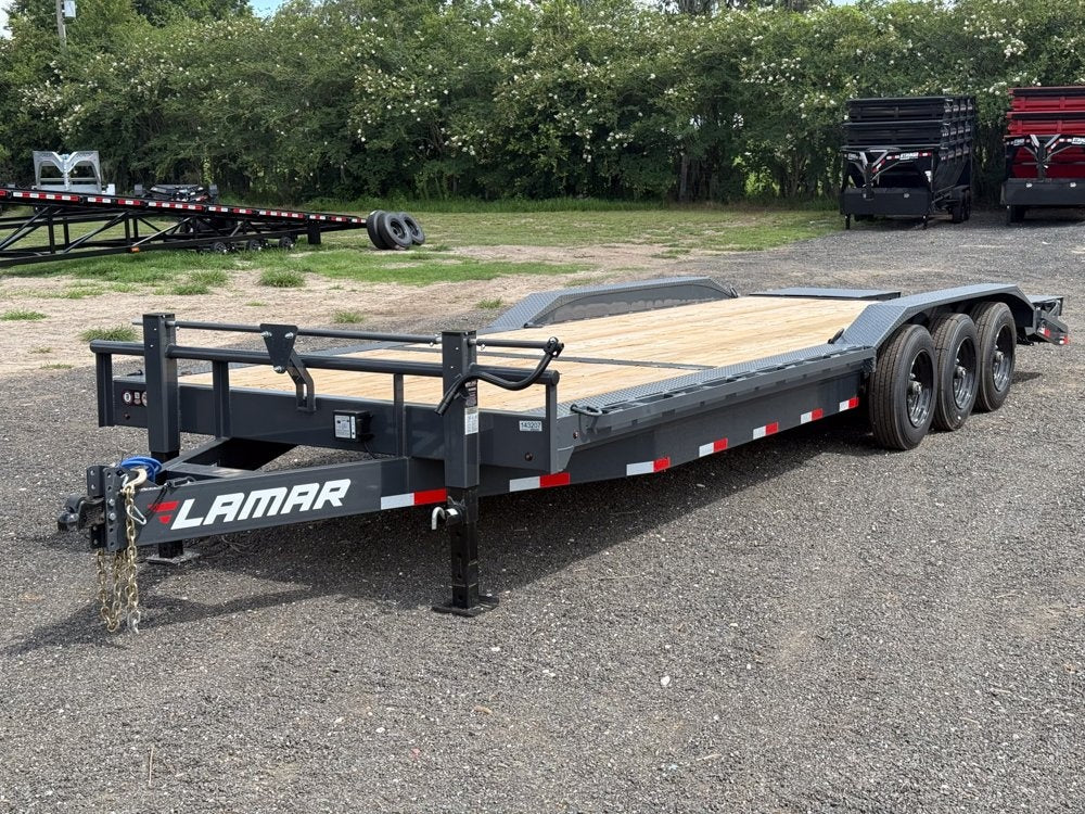 26' H8 Bumper Pull Mega Ramps 7k Axles - Drive Over Fenders/Equipment Trailers - Stryker Dealership Group