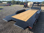 26' Horizon HET Gooseneck Equipment Tilt Trailer Drive Over Fenders - (2) 10K Axles - Equipment Tilt - Stryker Dealership Group