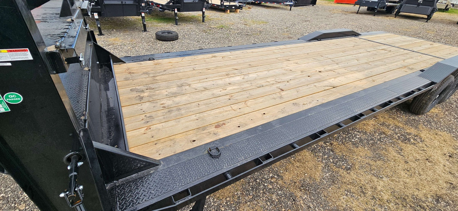 26' LDX Equipment Hauler 102" Wide (2) 7k Axles Straight Deck Slide Out Ramps 113318 - Equipment Trailers - Stryker Dealership Group