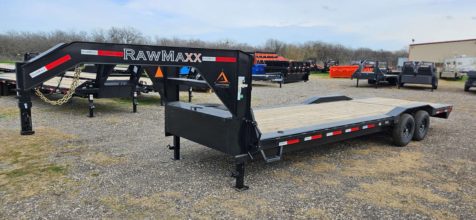 26' LDX Equipment Hauler 102" Wide (2) 7k Axles Straight Deck Slide Out Ramps 113318 - Equipment Trailers - Stryker Dealership Group