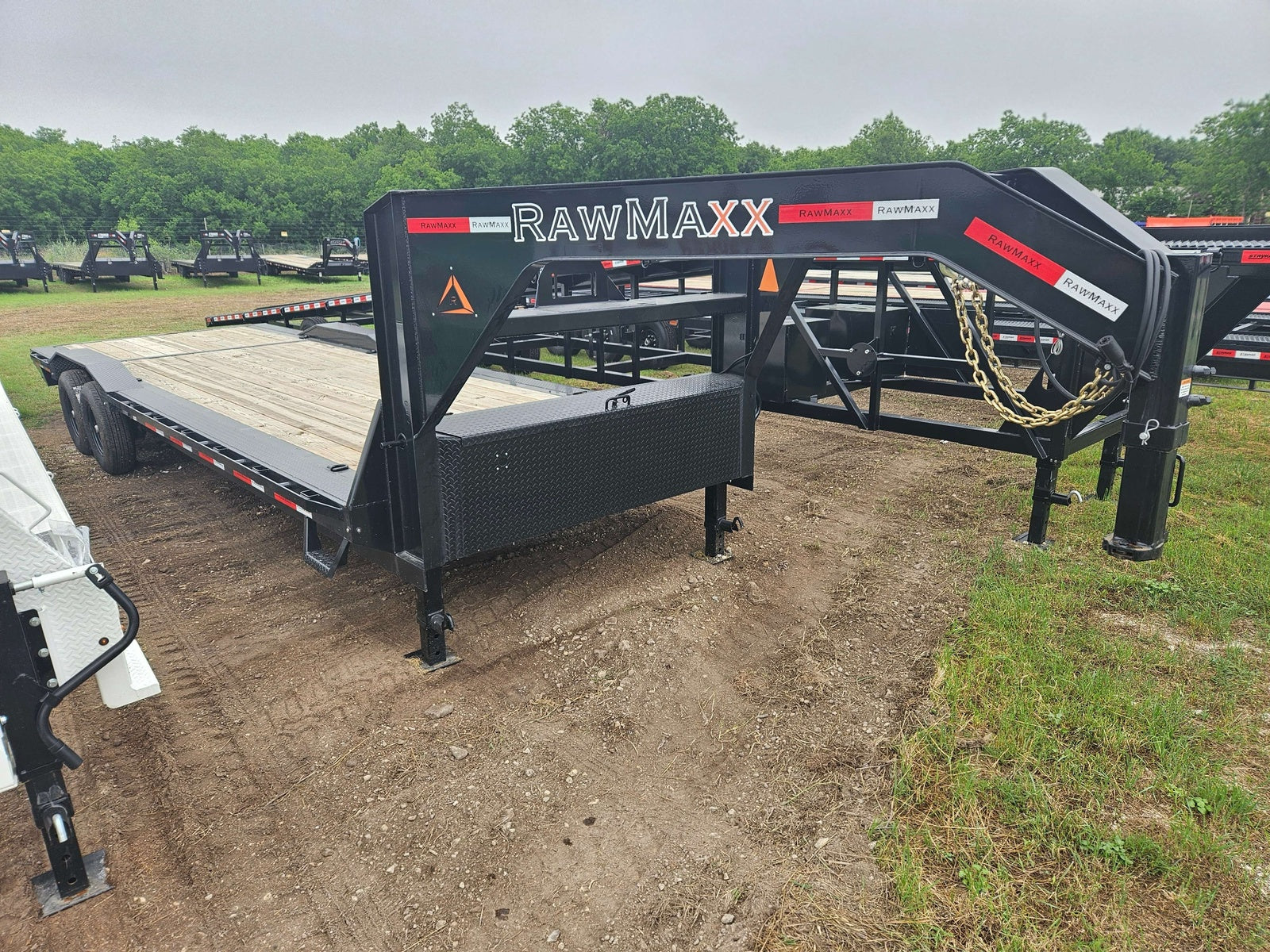 26' LDX Equipment Hauler 102" Wide (2) 7k Axles Straight Deck Slide Out Ramps 113318 - Equipment Trailers - Stryker Dealership Group