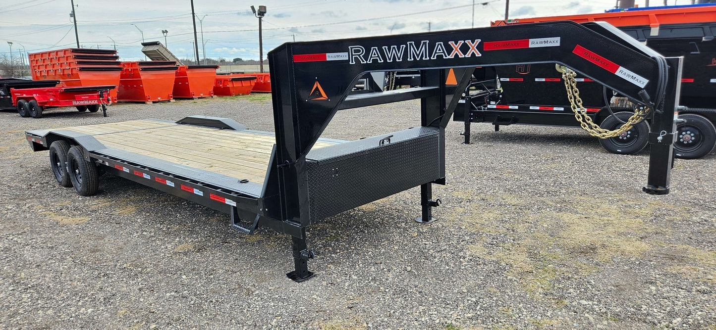 26' LDX Equipment Hauler 102" Wide (2) 7k Axles Straight Deck Slide Out Ramps 113318 - Equipment Trailers - Stryker Dealership Group