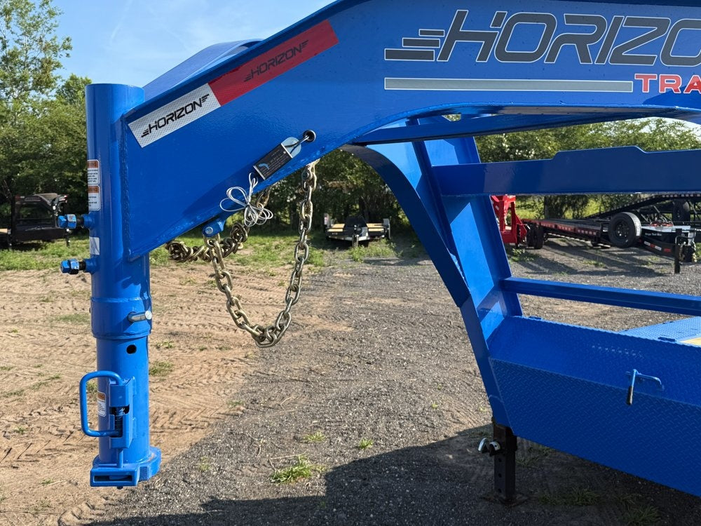 26' Tilt Equipment Trailer Gooseneck 102" Wide (2) 10K Axles - Equipment Trailers - Stryker Dealership Group