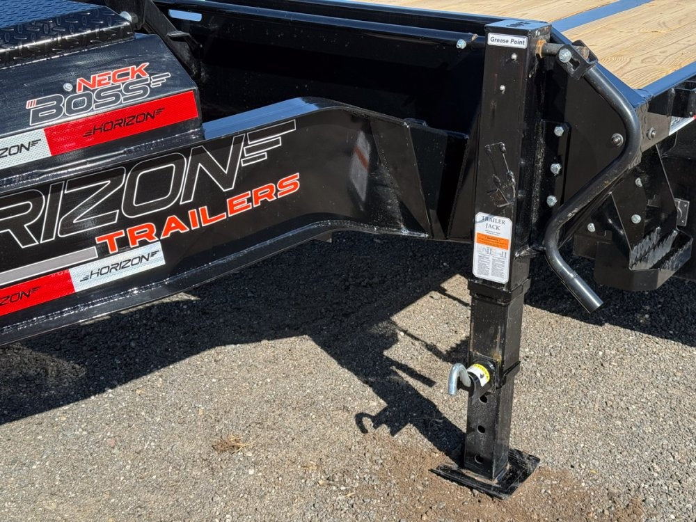 24' Horizon FFT Bumper Pull Full Deckover TIlt Trailer - (2) 10K Axles 018031