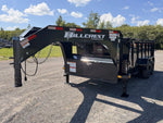 14' Hillcrest Gooseneck Dump Trailer Telescopic 40" Side Walls - (2) 8K Axles 002134