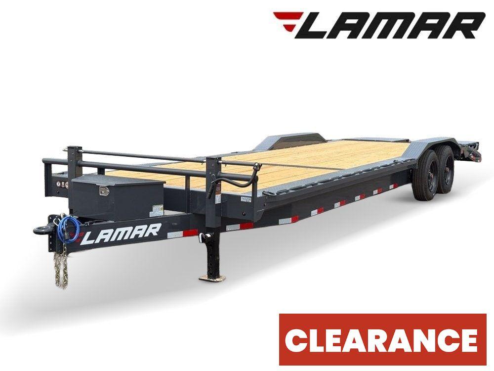 28' H8 Pintle Hitch Mega Ramps 8K Axles 143208 - Stryker Dealership Group