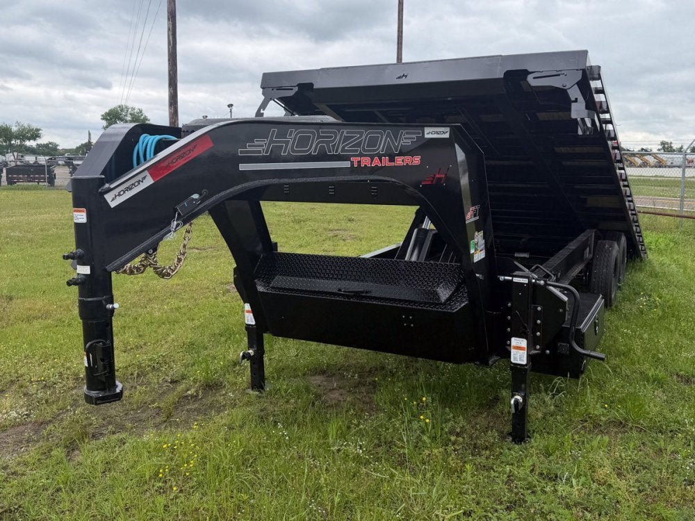 28' Horizon FFT Gooseneck Full Deckover Tilt Trailer - (2) 10K Axles 016920 - Stryker Dealership Group