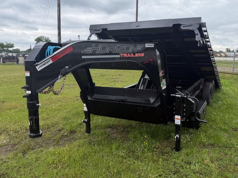 28' Horizon FFT Gooseneck Full Deckover Tilt Trailer - (2) 10K Axles 016920 - Stryker Dealership Group