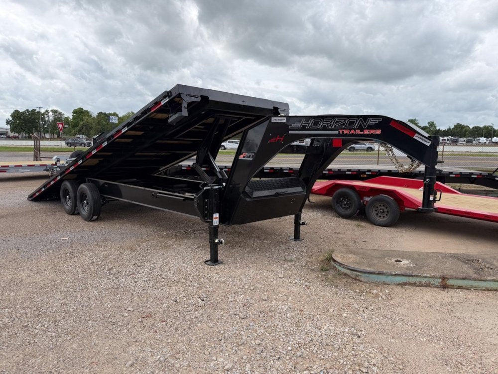 28' Horizon FFT Gooseneck Full Deckover Tilt Trailer - (2) 10K Axles 016920 - Stryker Dealership Group