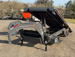 28' Horizon FFT Gooseneck Full Deckover Tilt Trailer - (2) 10K Axles 016934 - Stryker Dealership Group