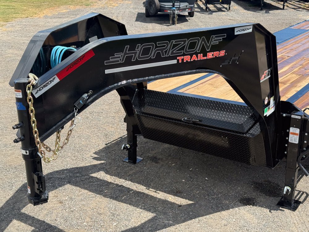 28' Horizon FFT Gooseneck Full Deckover Tilt Trailer - (2) 10K Axles 016936 - Stryker Dealership Group