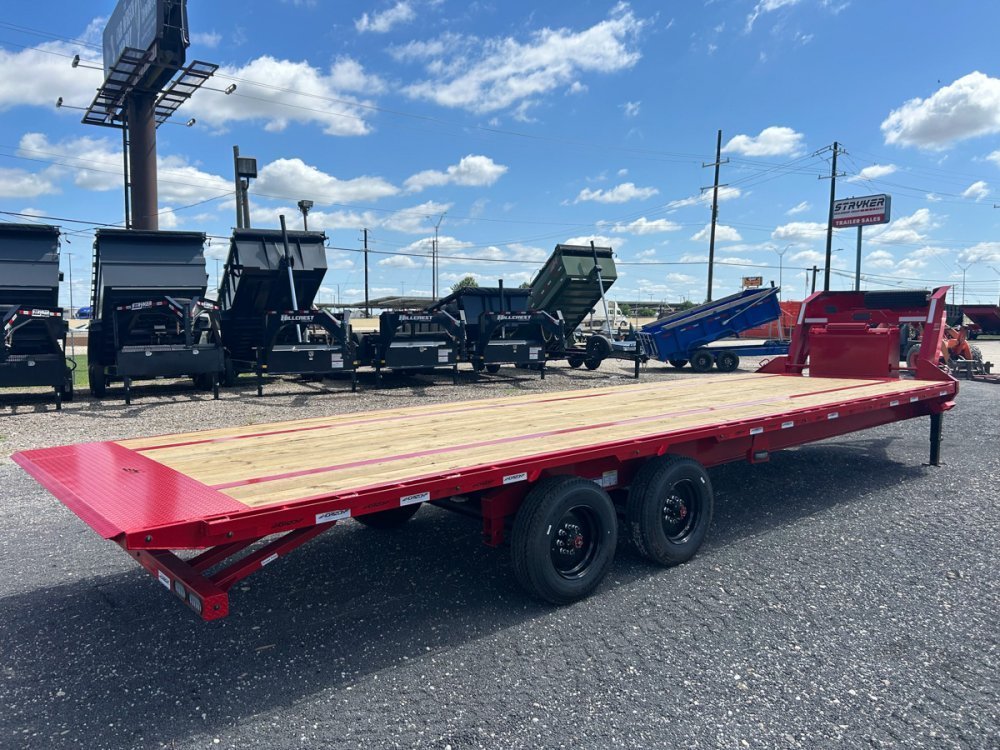 28' Horizon FFT Gooseneck Full Deckover Tilt Trailer - (2) 10K Axles 016937 - Stryker Dealership Group