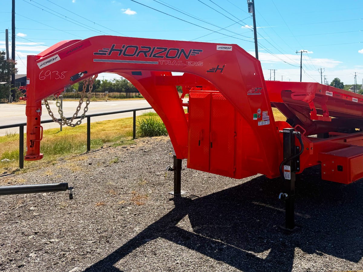 28' Horizon FFT Gooseneck Full Deckover Tilt Trailer - (2) 10K Axles 016938 - Stryker Dealership Group