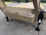 28' Horizon FFT Gooseneck Full Deckover TIlt Trailer - (2) 10K Axles 16930 - Stryker Dealership Group