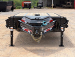 28' Horizon FTS Bumper Pull Hydraulic Deckover Tilt Trailer - 10K Axles 15102 - Stryker Dealership Group