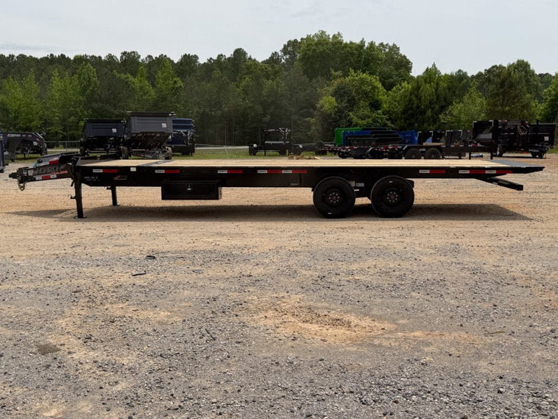 28' Horizon FTS Bumper Pull Hydraulic Deckover Tilt Trailer - 10K Axles 15102 - Stryker Dealership Group