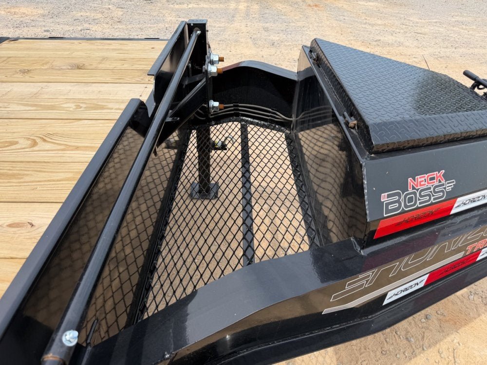 28' Horizon FTS Bumper Pull Hydraulic Deckover Tilt Trailer - 10K Axles 15102 - Stryker Dealership Group