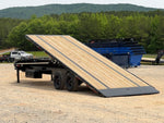 28' Horizon FTS Bumper Pull Hydraulic Deckover Tilt Trailer - 10K Axles 15102 - Stryker Dealership Group