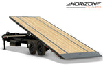 28' Horizon FTS Bumper Pull Hydraulic Deckover Tilt Trailer - 10K Axles 15102 - Stryker Dealership Group