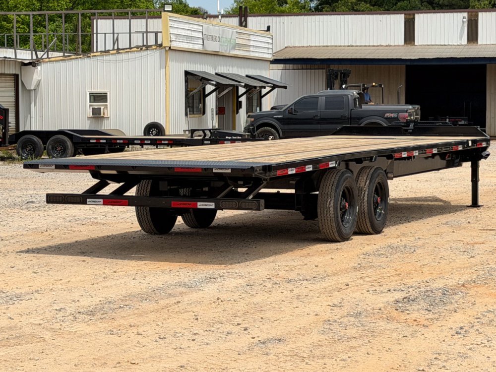 28' Horizon FTS Bumper Pull Hydraulic Deckover Tilt Trailer - 10K Axles 15102 - Stryker Dealership Group