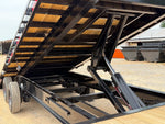28' Horizon FTS Bumper Pull Hydraulic Deckover Tilt Trailer - 10K Axles 15102 - Stryker Dealership Group
