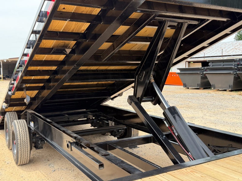 28' Horizon FTS Bumper Pull Hydraulic Deckover Tilt Trailer - 10K Axles 15102 - Stryker Dealership Group