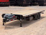 28' Horizon FTS Bumper Pull Hydraulic Deckover Tilt Trailer - 10K Axles 15102 - Stryker Dealership Group