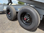 28' Horizon FTS Bumper Pull Hydraulic Deckover Tilt Trailer - (2) 10K Axles 014216 - Stryker Dealership Group