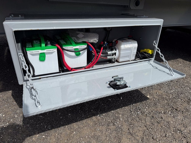 28' Horizon FTS Bumper Pull Hydraulic Deckover Tilt Trailer - (2) 10K Axles 014216 - Stryker Dealership Group