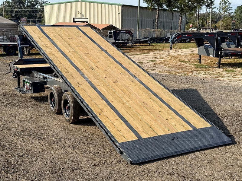 28' Horizon FTS Gooseneck Hydraulic Deckover Tilt Trailer - 10K Axles 015107 - Stryker Dealership Group