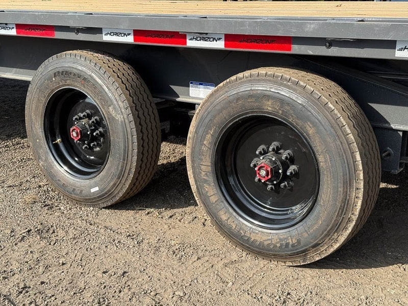 28' Horizon FTS Gooseneck Hydraulic Deckover Tilt Trailer - 10K Axles 015107 - Stryker Dealership Group