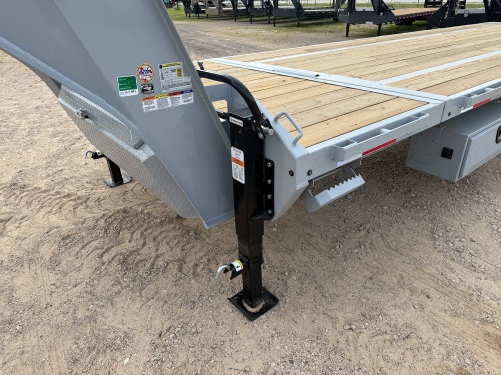 28' Horizon FTS Gooseneck Hydraulic Deckover Tilt Trailer - 10K Axles 015109 - Stryker Dealership Group
