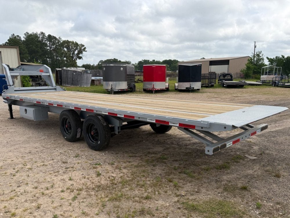 28' Horizon FTS Gooseneck Hydraulic Deckover Tilt Trailer - 10K Axles 015109 - Stryker Dealership Group